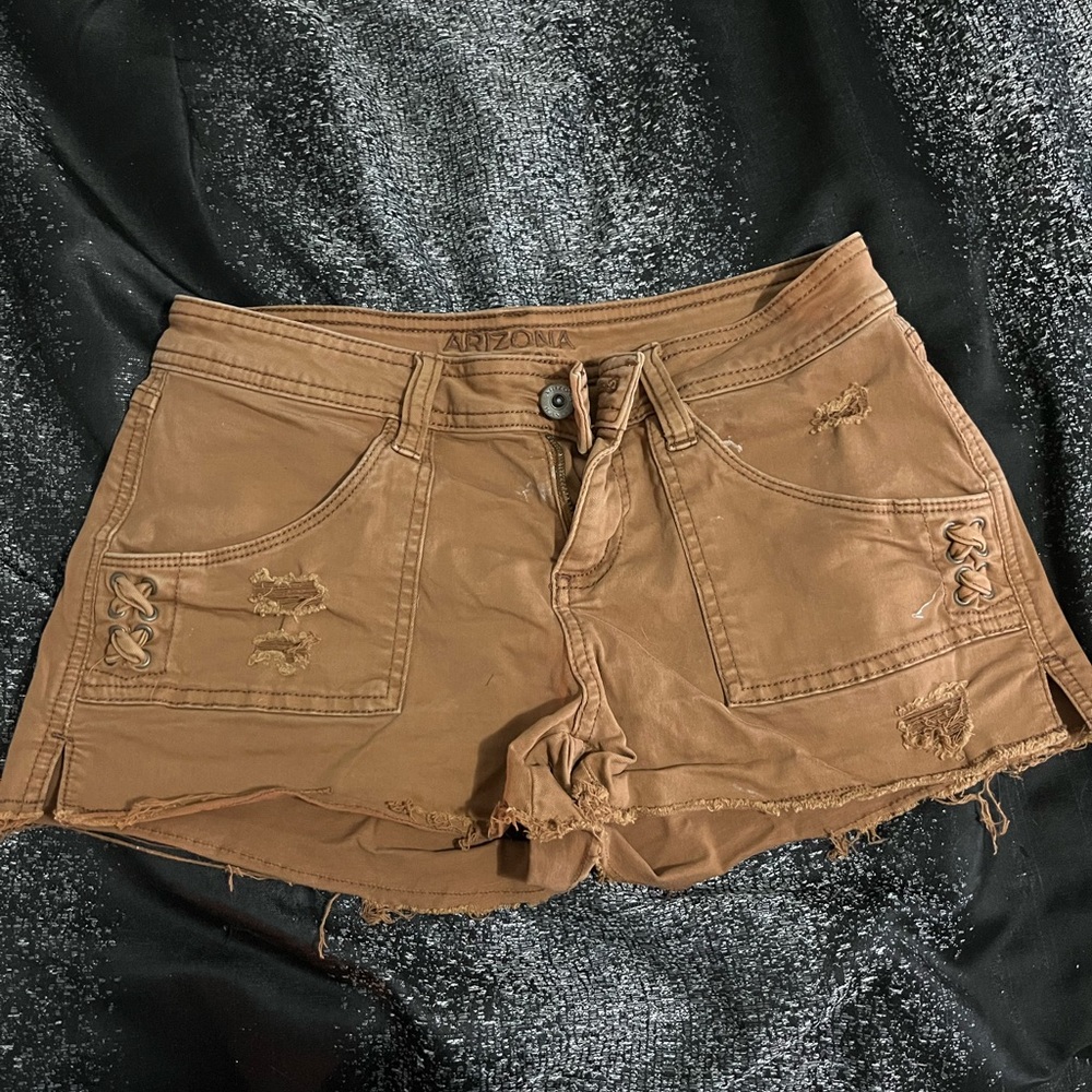 Arizona Jean Company Women's Brown Jean Shorts